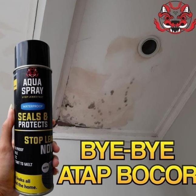 Aquaspray Atap Anti Bocor Rubber Sealant Cairan Ajaib Anti Bocor 500Ml Promo