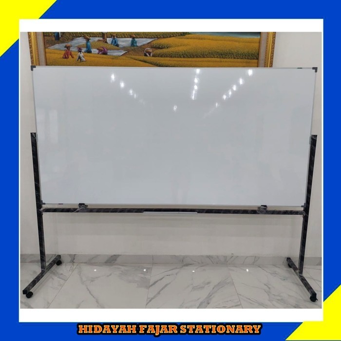 

Ready papan tulis standing - whiteboard magnet 120 x 240