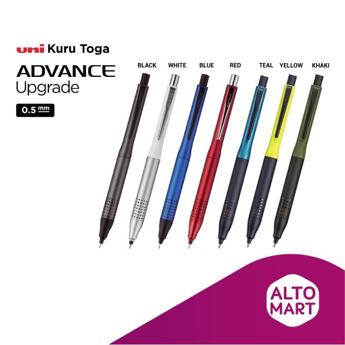 

Ready UNI Kuru Toga Advance Upgrade Model Mechanical Pencil 0.5 mm