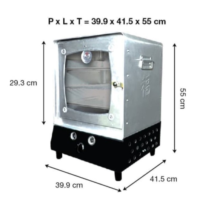 OVEN GAS PORTABLE HOCK ALUMINIUM