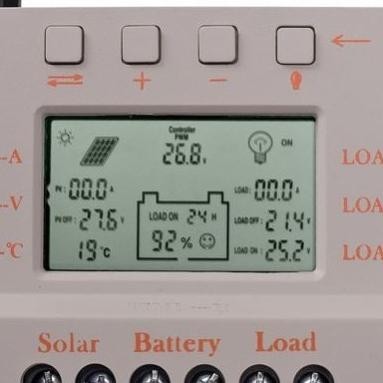 30A Mppt Solar Charge Battery Regulator Charge Controller