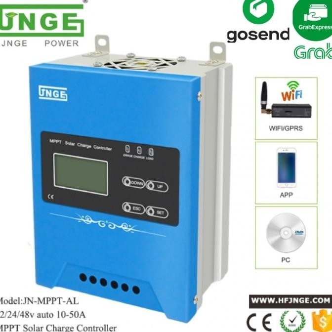 Scc Mppt 50A Jnge Wifi Ready Solar Charge Controller