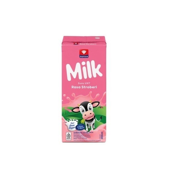 

DIAMOND MILK UHT STRAWBERRY 200 ML