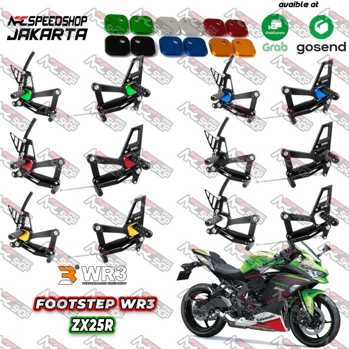 Footstep / Foot Step Racing Wr3 Zx25R Zx 25R Zx 25 R Black
