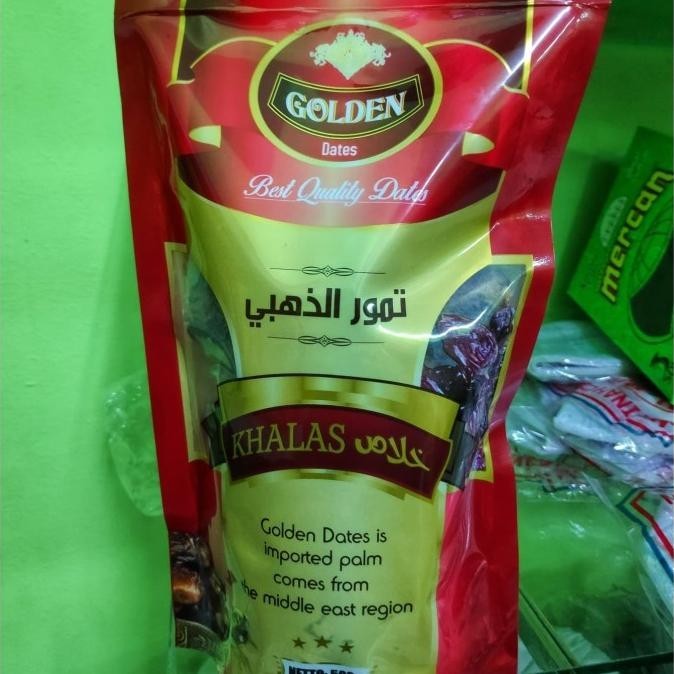 

Kurma Golden Dates Khalas 500 Gram