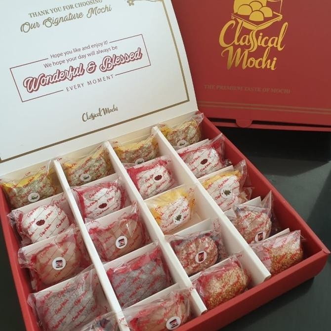 

Kue Mochi Enak ( Box Isi 20 ) - Classical Mochi