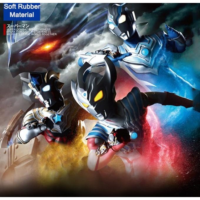 Besar Mainan Figure Ultraman Geed Magnificent Tiga Zero Beyond 30Cm  Anotteme