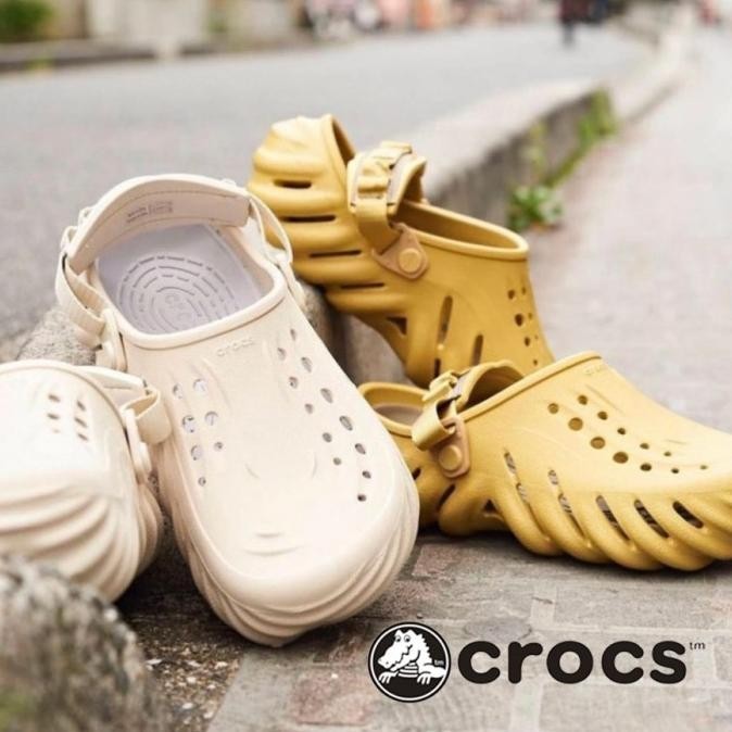 Sepatu Sandal Crocs Pria Wanita Crocs Echo Original