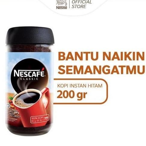 

Kopi Nescafe Classic Jar Lampung Robusta Blend 200 gr