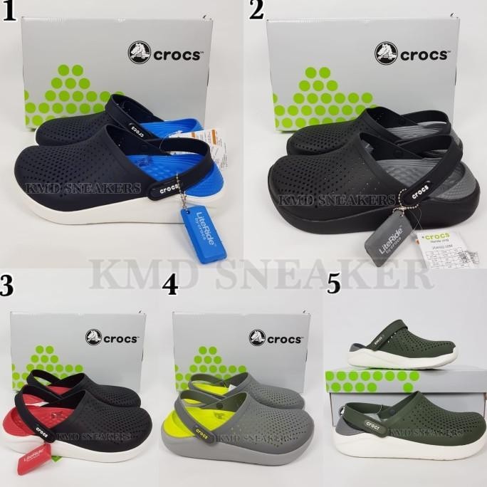 CROCS LITERIDE CLOG/SEPATU SANDAL CROCS/CROCS PRIA DAN WANITA