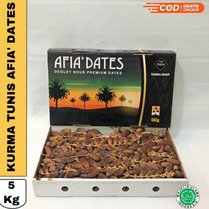 

Kurma Tunisia Tangkai 5 Kg Afia Tunis Mirip Palm Fruit