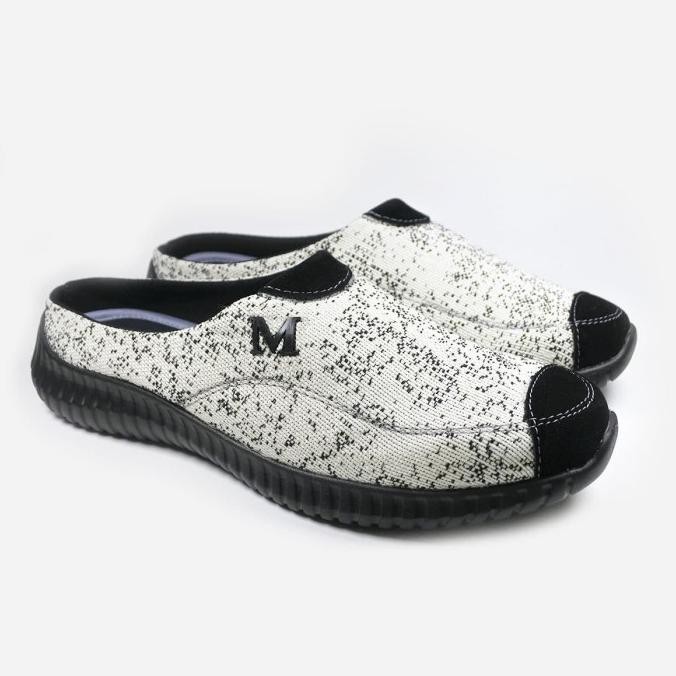 Mascotte ABRUSTO WHITE | Sepatu Sandal Bustong Pria 724 004 - Putih