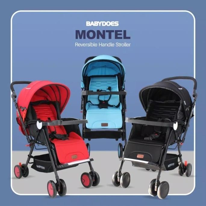 Stroller Babydoes Montel Reversible /Stroller Hadap Ibu