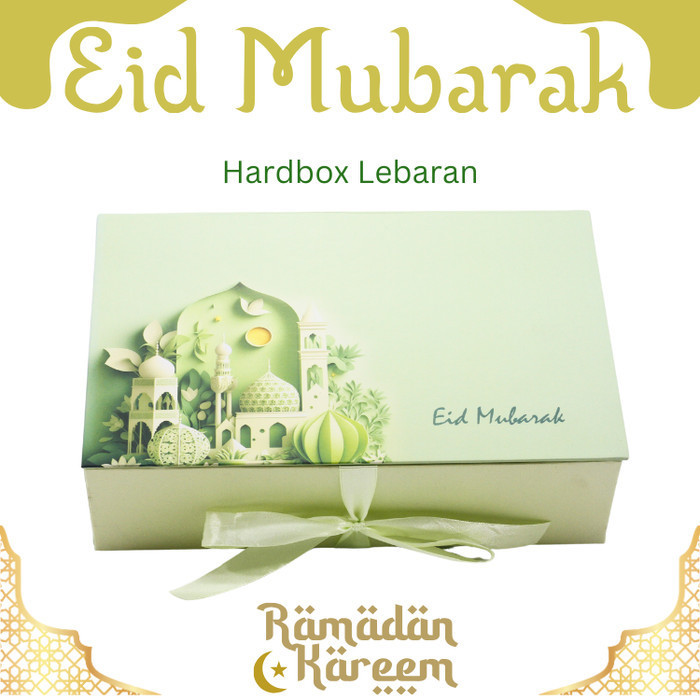 Hampers hardbox idul fitri lebaran kue kering - gift box Kotak Kado