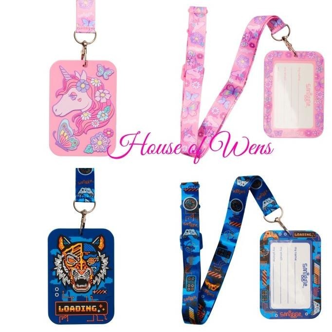 

SMIGGLE HEY THERE LANYARD ID CARD ORIGINAL - GANTUNGAN ID CARD