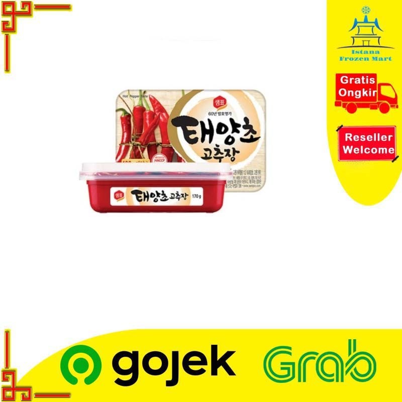 

Sambal Pasta Korea SAJO GOCHUJANG Hot Pepper Paste 170 GR