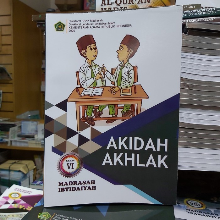 Buku Akidah Akhlak Mi Kelas 6 Kementerian Agama