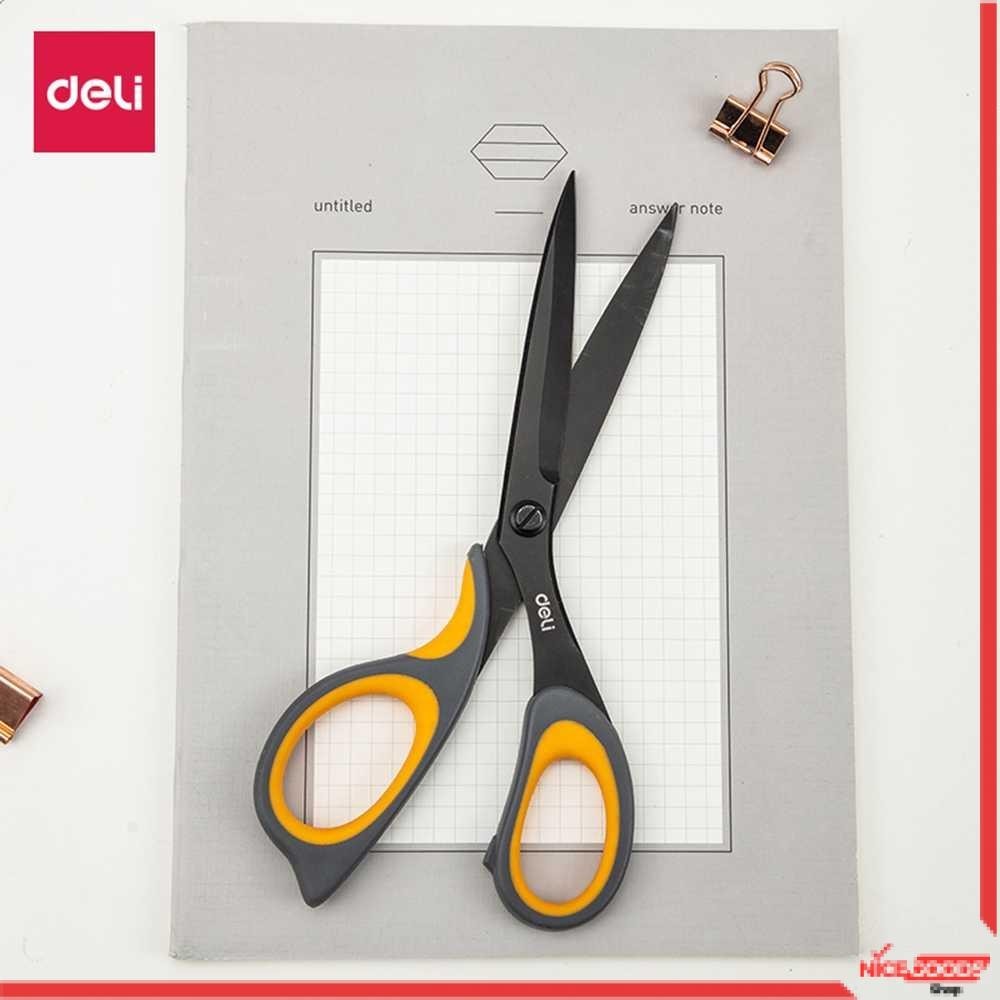 

Deli Gunting Kertas Bahan Jahit Multifungsi Stainless Steel 17.5cm