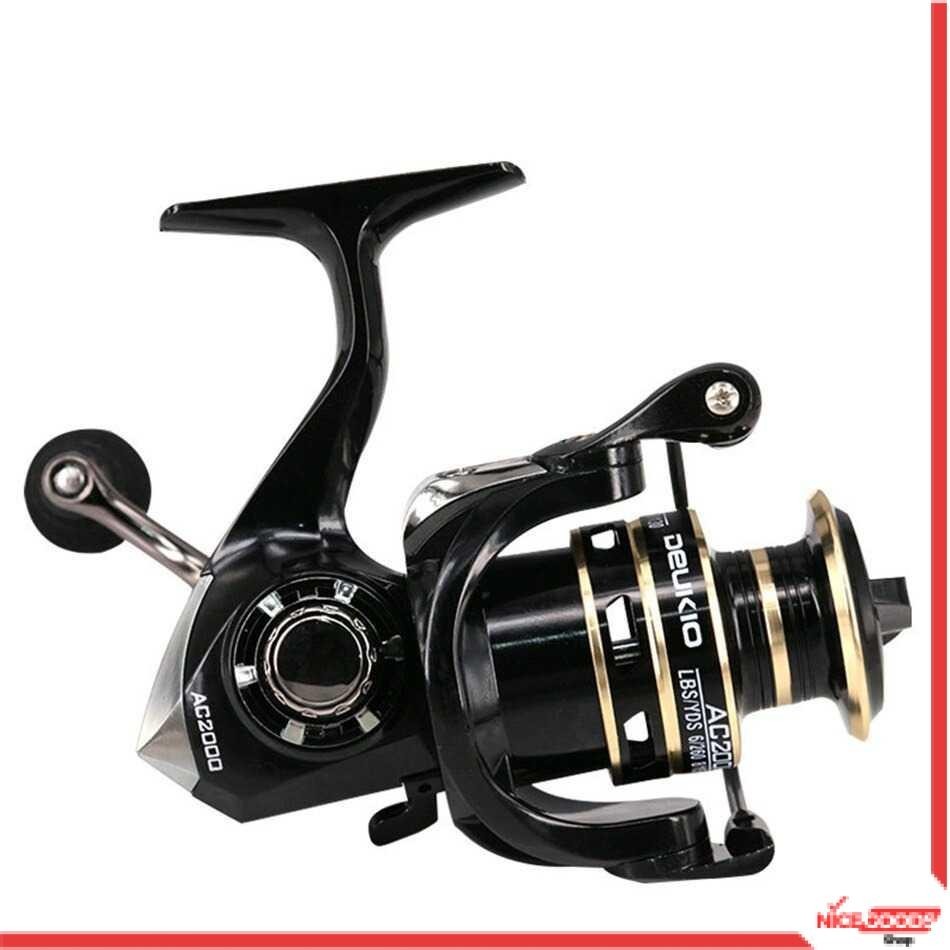 DEUKIO Reel Pancing Spinning Fishing Reel 5.2:1 Gear Ratio