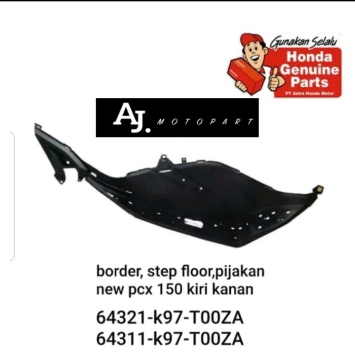 Step Floor Rdes Cover Pijakan Kaki Pcx 150 Pcx Ori