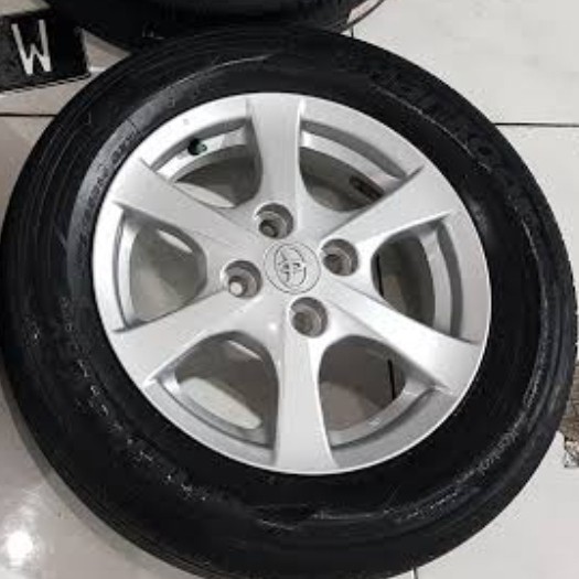 BARU 1 buah velg r14 agya +Ban 175/65