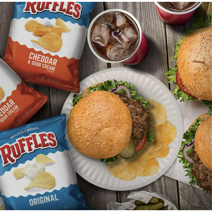 

RUFFLES Potato Chips 6,5 oz Keripik Kentang USA