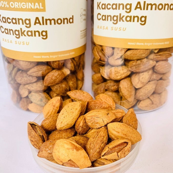 

KACANG ALMOND KULIT PANGGANG RASA SUSU 500gr Almon Cangkang Milk shell