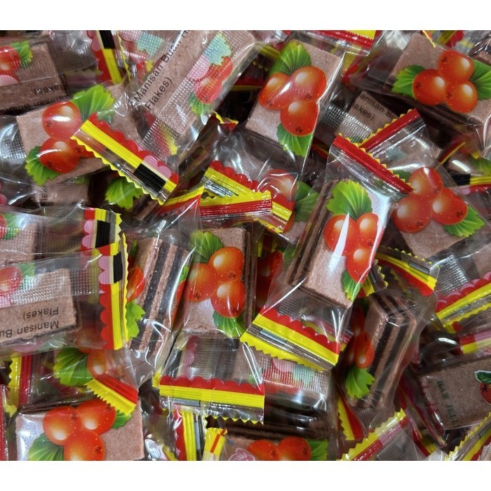 

Permen Sanca Lapis / Haw Flakes 1kg 1 kilo 1.000gram 1.000 grm