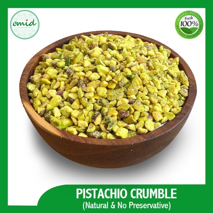 

Pistachio Crumble Pecahan Pistachio Pistachio Halus - 1Kg