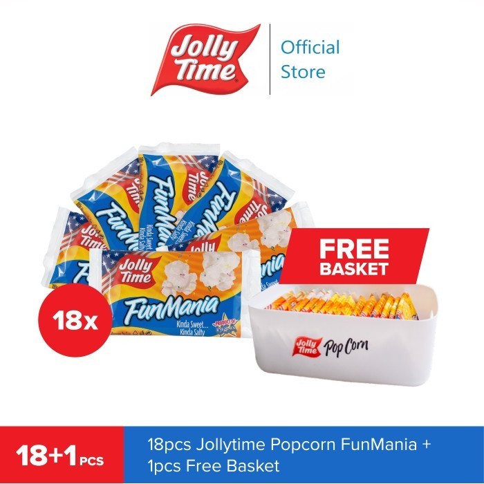 

18 pcs Fun Mania - Jolly Time Microwave Popcorn Product Of USA