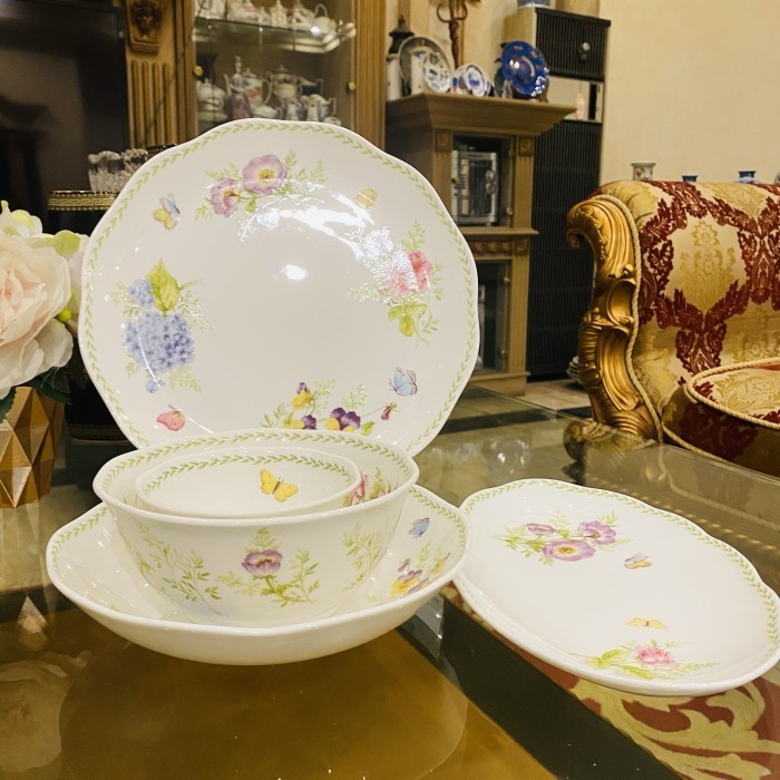 Piring Mangkok Saint James Esly Mewah Cantik