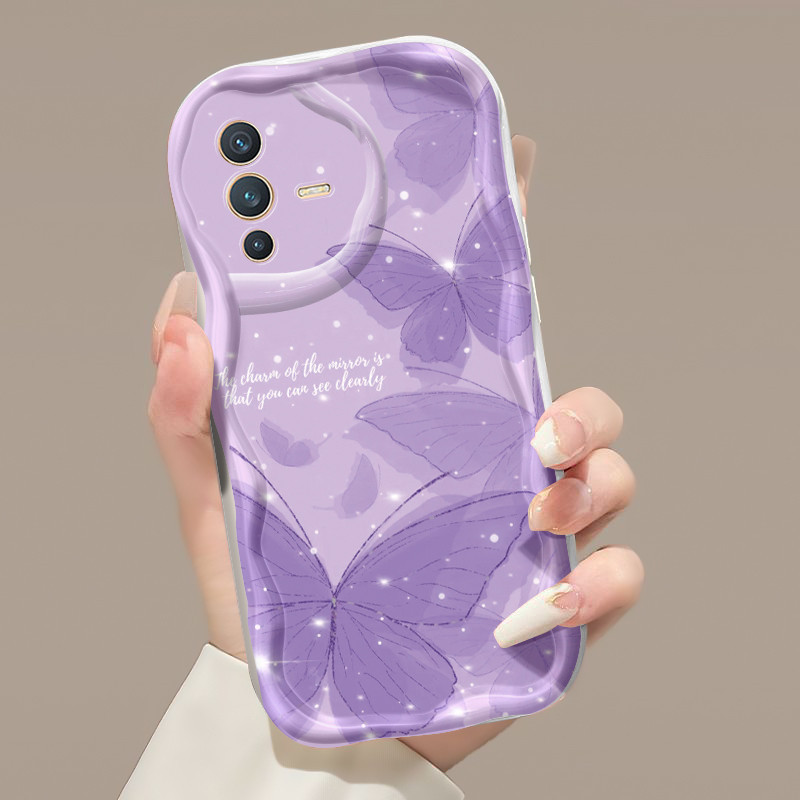 Casing Hp VIVO V23 5G VIVO V23I 5G VIVO V23E 4G V23E 5G VIVO V23 Pro 5G VIVO Y75 Case hp butterfly C
