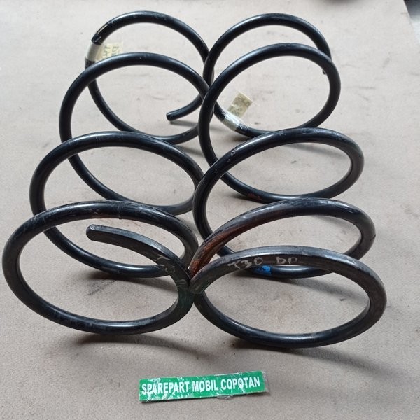 Sepasang Coil Spring Spiral Per Shockbreaker Depan Nissan X-Trail Xtrail T30 St Std Standar Belum