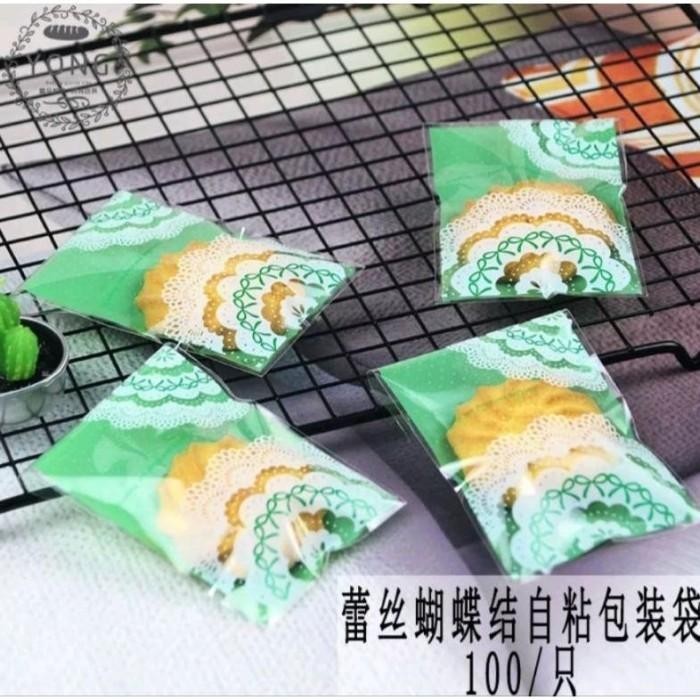 

100Pcs Plastik Kemasan Opp Lebaran Idul Fitri Untuk Kue, Cookies 037