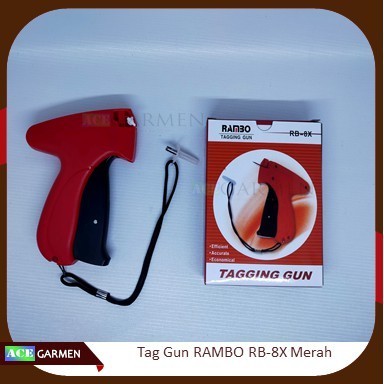 Tag Gun Rambo Rb-8X / Tag Gun Khusus Tag Pin Cro 5Mm/7Mm/9Mm/11Mm