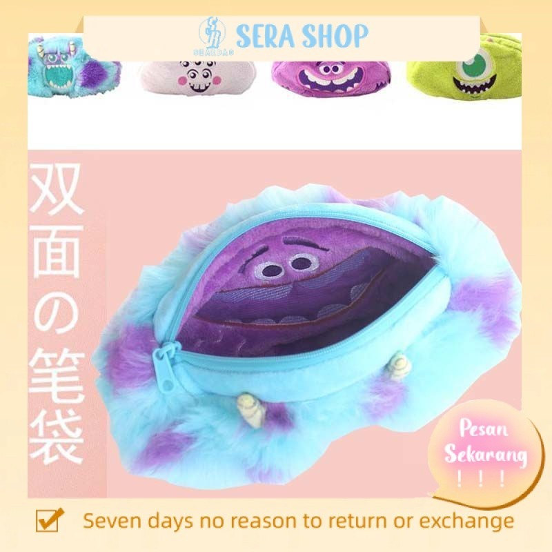 

▲Kotak pensil berkapasitas besar Monsters University Sullivan Jepang bernilai tinggi kotak alat tulis mewah gadis ceruk yang lucu