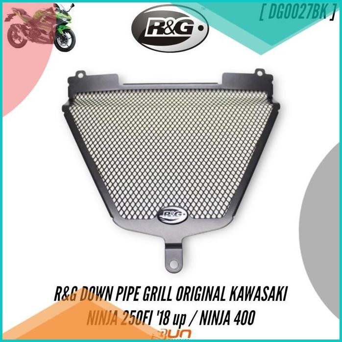 V grill Downpipe grill R&G Original Kawasaki NEW NINJA 250FI 2018 UP