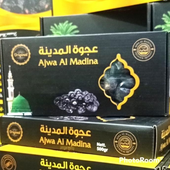 

Kurma -Kurma Ajwa 500Gr -Kurma Azwa Al Madinah-Kurma Nabi Original