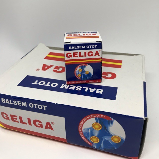 Balsem Otot Geliga 10 gr 1 box