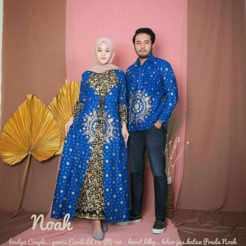 3.3 Baju Batik Couple Modern Sarimbit Batik Couple Gamis Batik Coupel Couple Copel Pasangan Maura Co