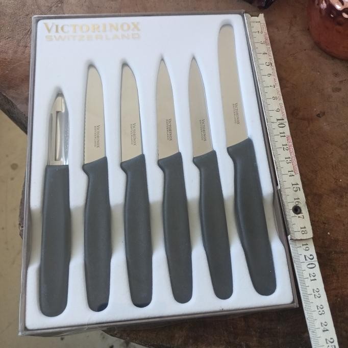 Victorinox Table Knife Set 6Pcs Swiss Made Original  Tirtanirmala2024