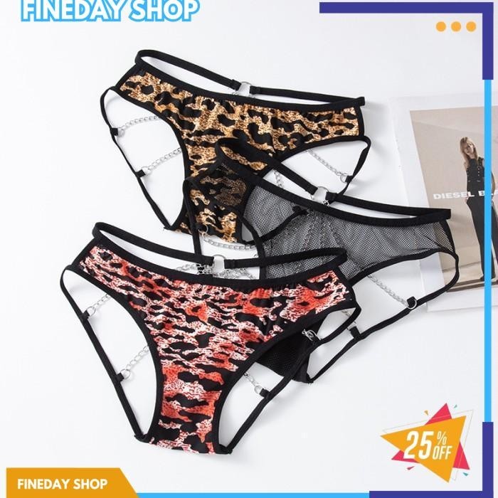 CELANA DALAM SEXY HOLLOW CHAIN JARING MOTIF MACAN LINGERIE CD C115 PRODUK PILIHAN