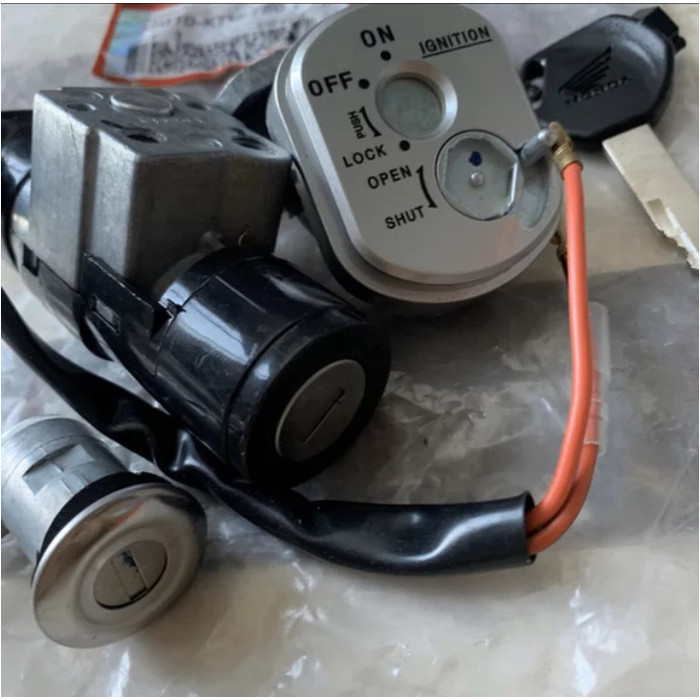 Best Kunci Kontak Plus Jok Honda Supra X 125 Lama & Batman 2007 Up Ori Gratis Ongkir