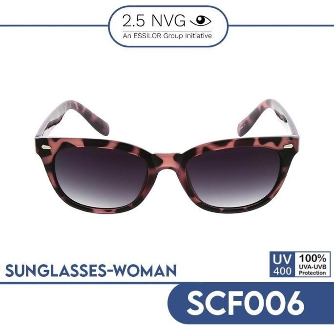 2.5 Nvg - Sunglasses - Black - Scf 006 - Kacamata Hitam Wanita