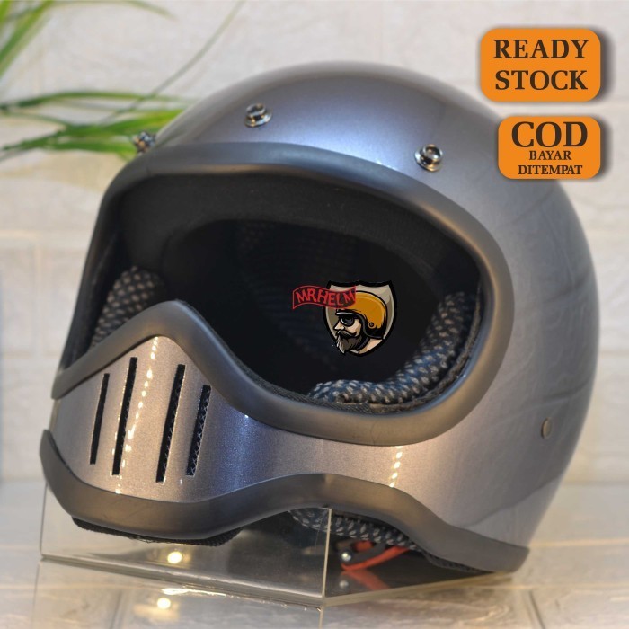 Helm Custom Retro Cakil M50 Mr Helm