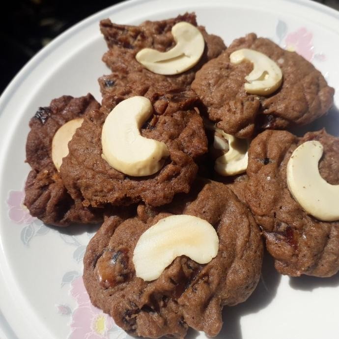 

Kue Kering Cokelat Kurma Mede Cookies Kuker Lebaran Natal