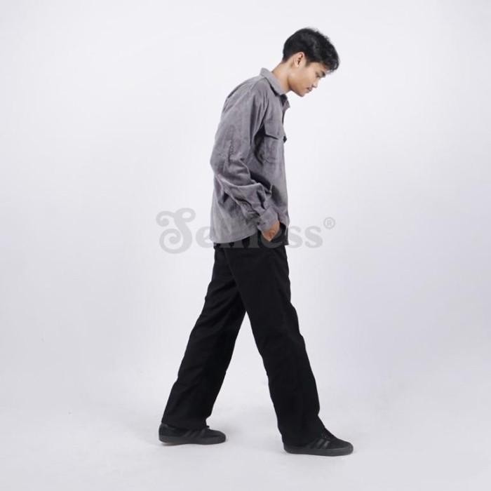 TERBARU SELFLESS - CELANA CHINO PANJANG REGULER STRAIGHT LOOSE FIT