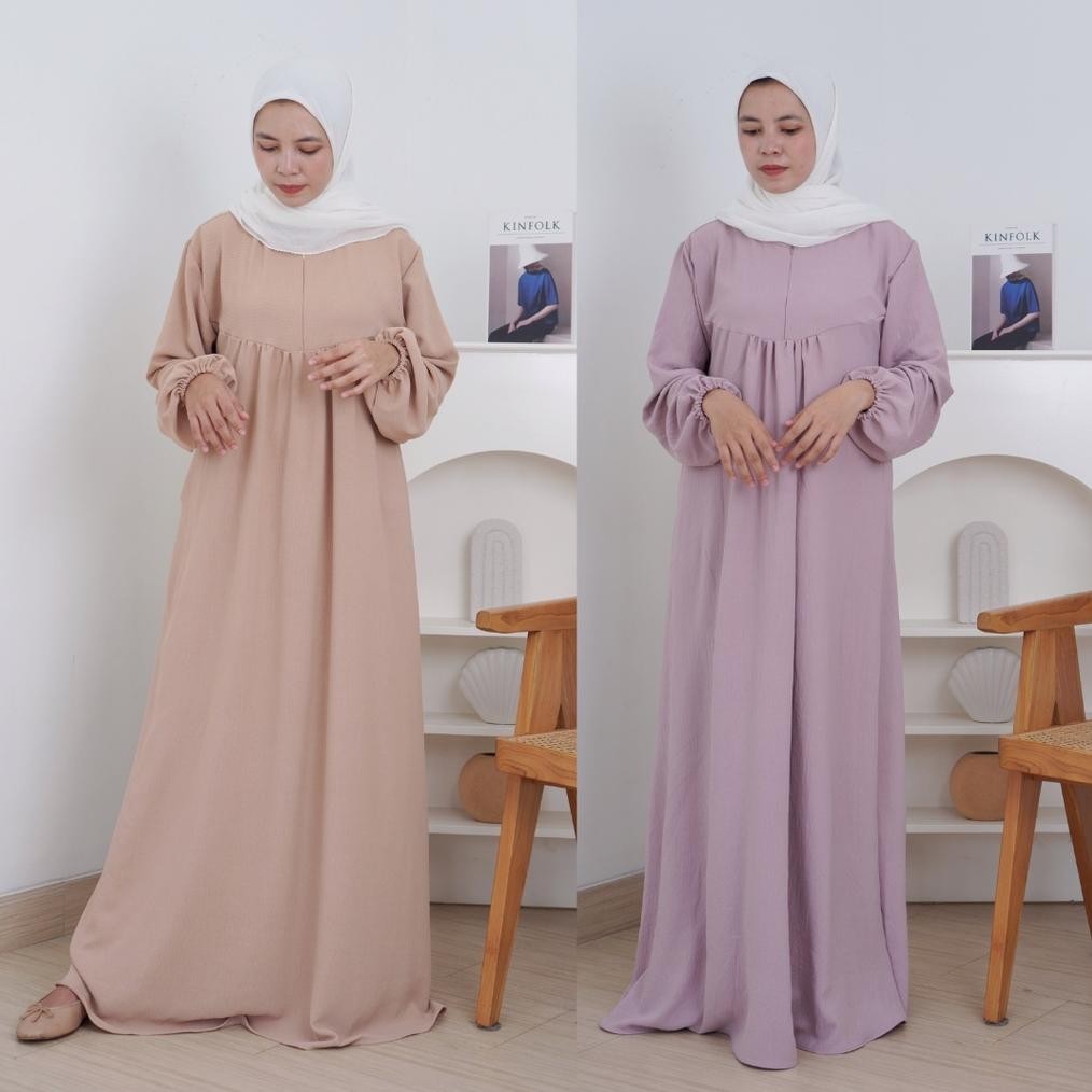GAMIS ALENA / GAMIS LENGAN SEMI BALON/ ABAYA ALENA/ PART II