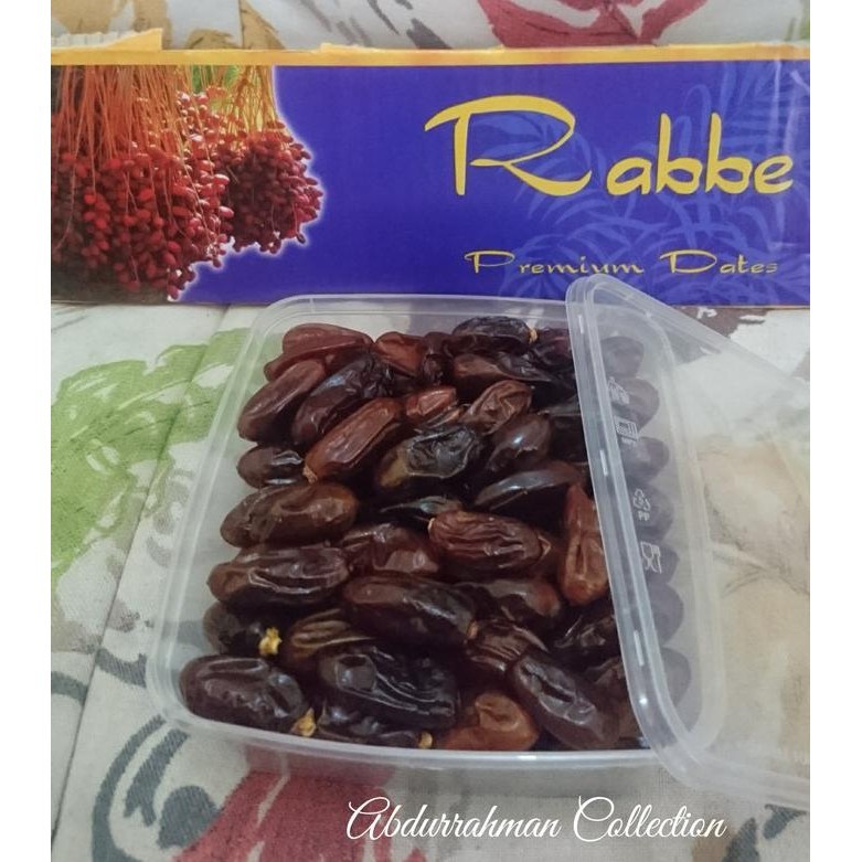

Kurma Madinah Rabbe Ukuran 1000 Gram