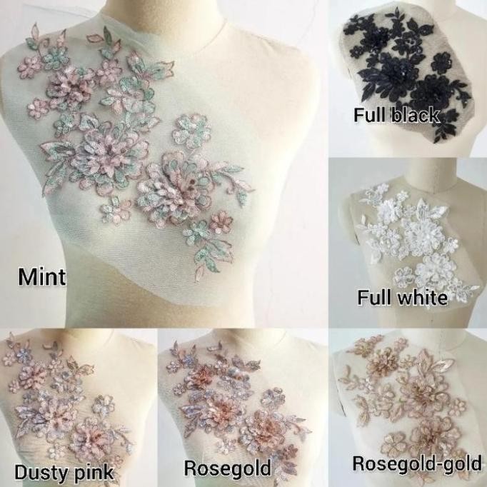 Lace Bordir Bunga Full Payet Import